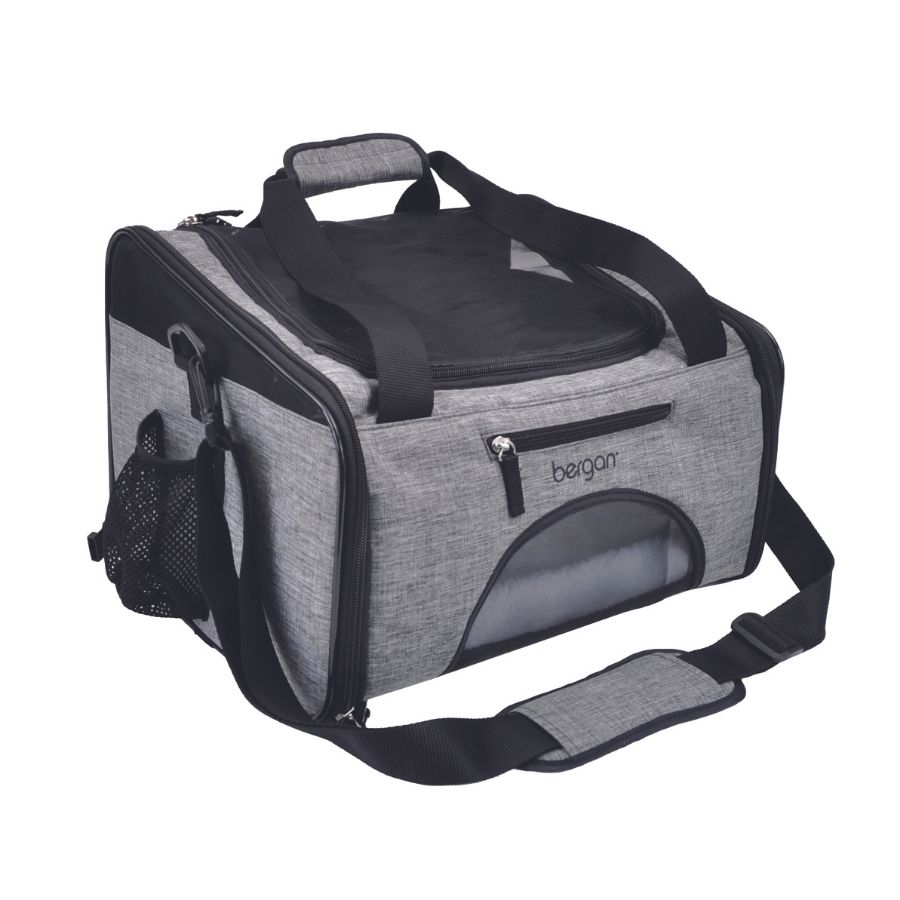 Booster pet carrier, heather grey, , large image number null